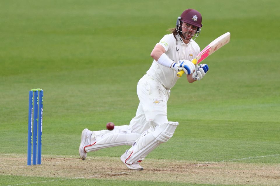 Rory Burns dug in to ensure Surrey would get the points for a draw