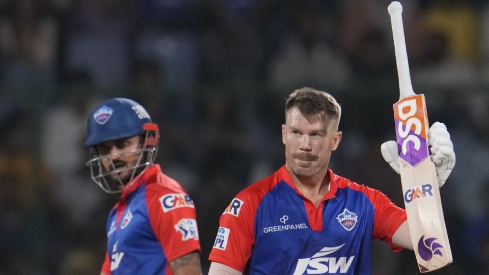 David Warner made a match-winning 57 after losing his bat