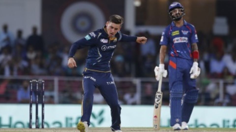 Noor Ahmad picked up the wicket of Krunal Pandya