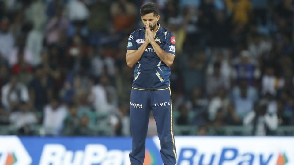 Mohit Sharma was nerveless in the death as Gujarat Titans closed out an improbable win