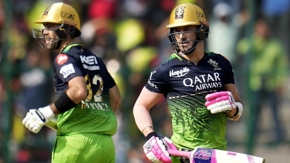 Glenn Maxwell and Faf du Plessis have been crucial to RCB's prospects