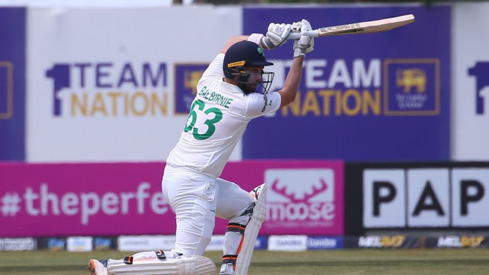 Andy Balbirnie scored a counter-attacking half-century