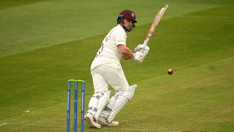 Ricardo Vasconcelos made his first hundred since 2022