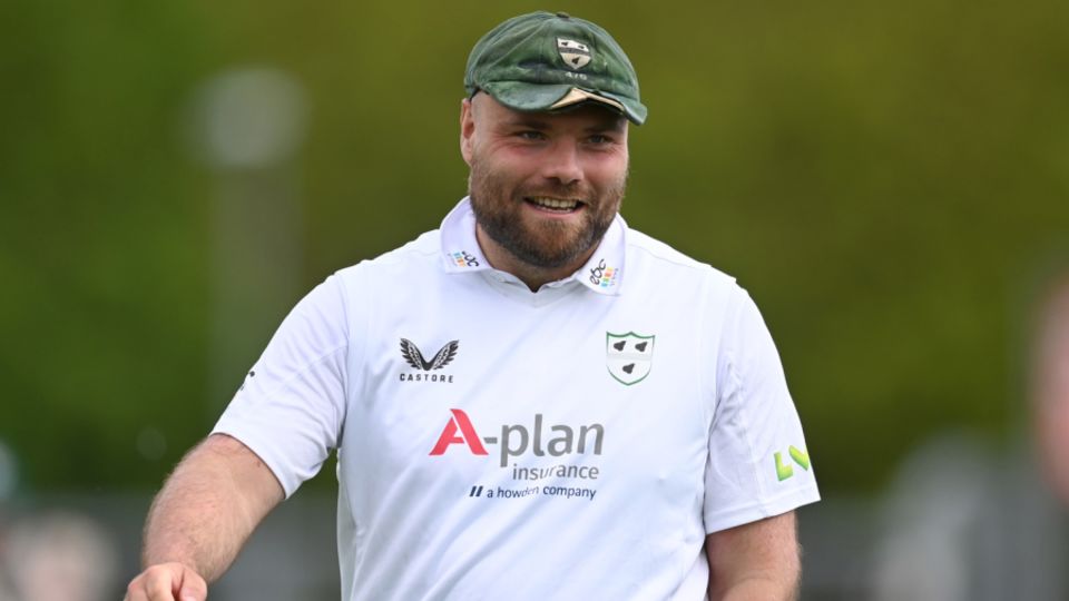 Joe Leach ended his career with Worcestershire achieving a Division One high