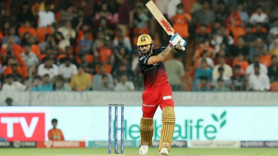 Virat Kohli started RCB's chase with two boundaries, and did not stop there