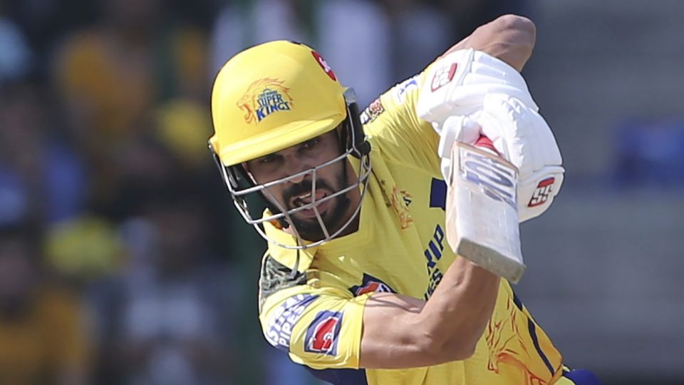 Ruturaj Gaikwad beat Devon Conway to the half-century mark