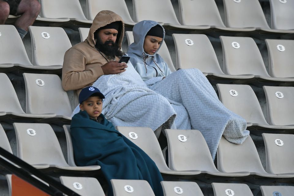 "Come to the cricket, they said. It'll be fun, they said"
