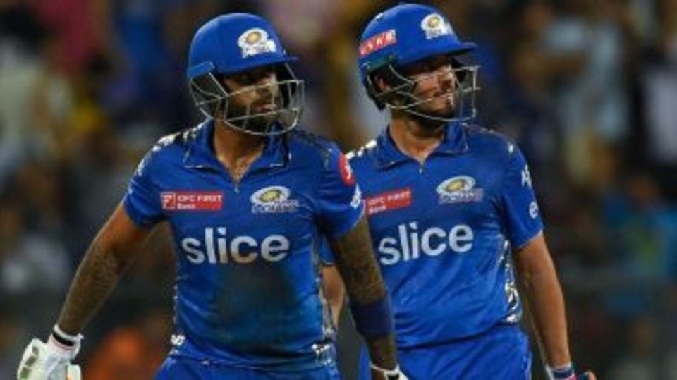 Suryakumar Yadav and Nehal Wadhera during their century stand