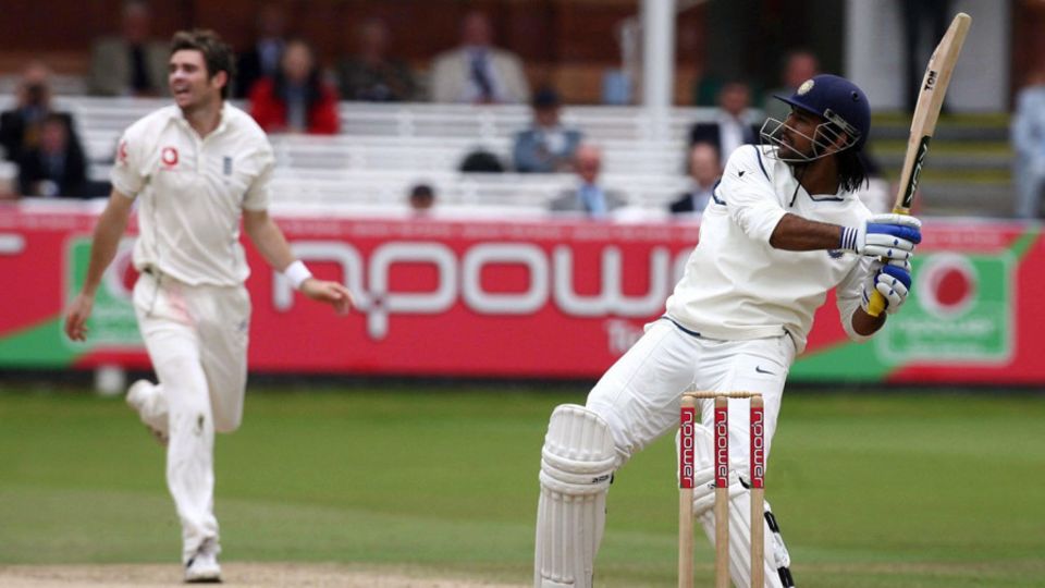 MS Dhoni's 76 not out at Lord's in 2007 took India to safety