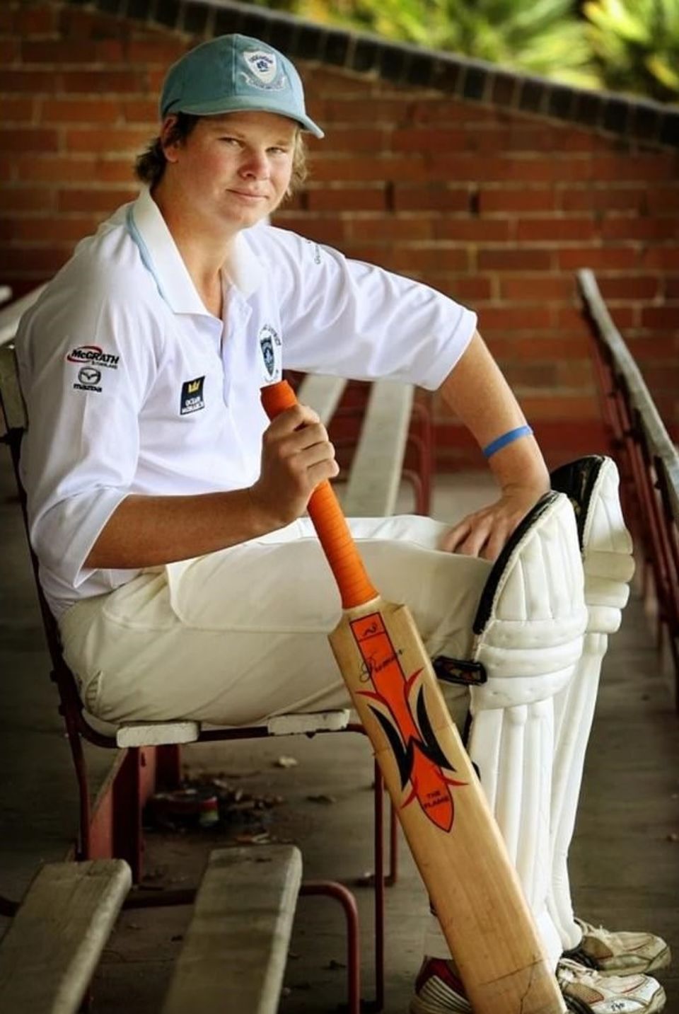 Smith in the gear of Sutherland, his club in New South Wales, circa the late 2000s