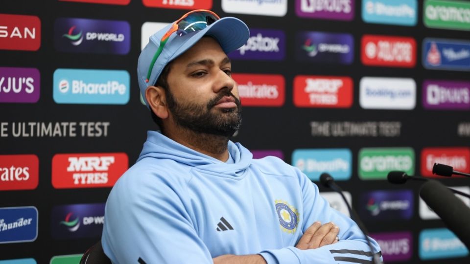 Whether it's at a press conference or on the pitch, Rohit is almost always relaxed and unfazed