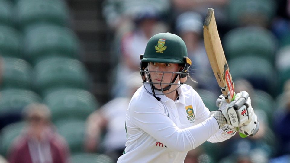 Nadine de Klerk made her Test debut in England in 2022