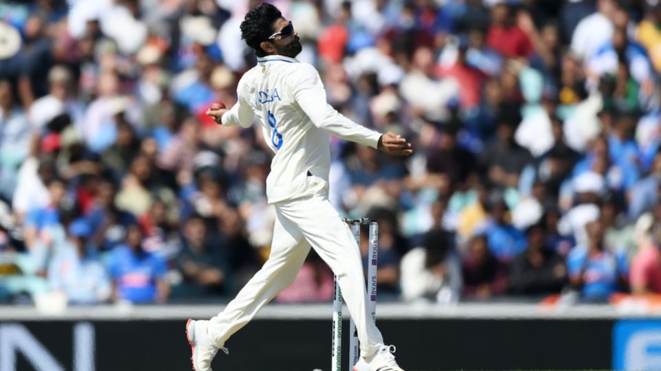 Ravindra Jadeja was not used until well into the second session