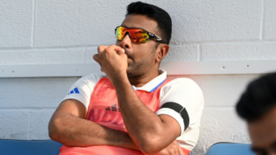 R Ashwin could only watch the WTC Final from the sidelines