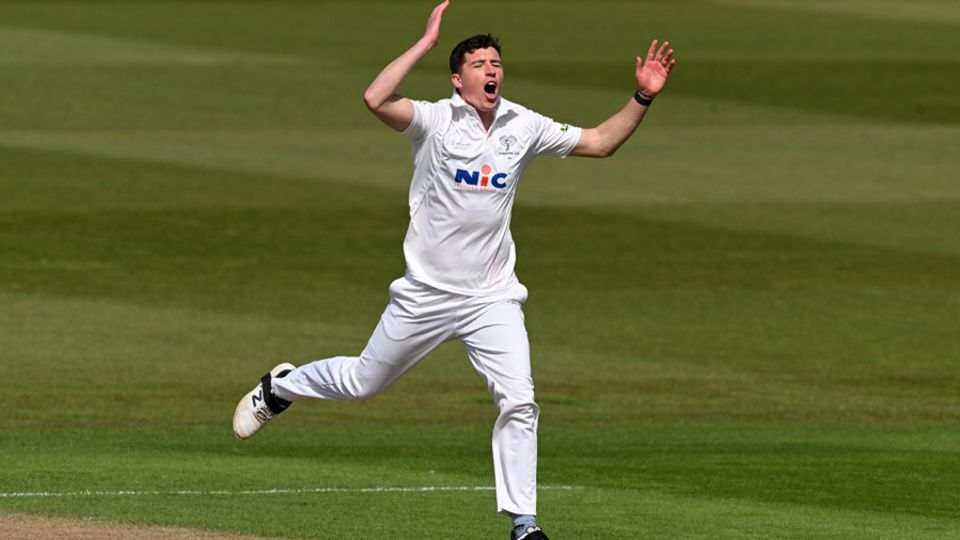 Matt Fisher played his one Test for England on the tour of the Caribbean in 2022