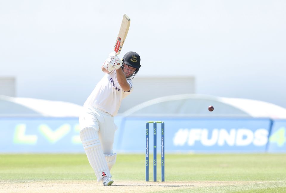 Tom Haines made his second hundred of the campaign