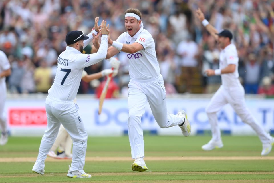Stuart Broad claimed Marnus Labuschagne twice in the first Test
