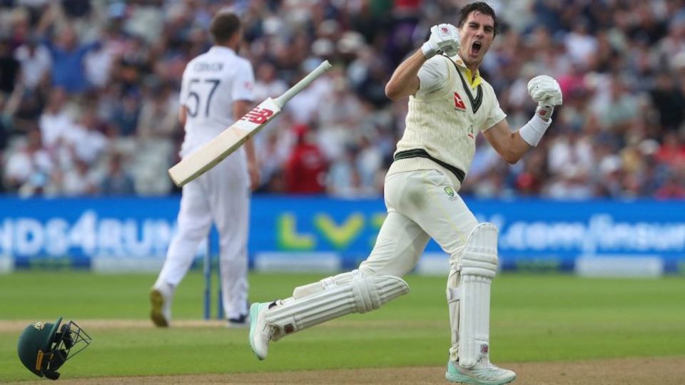 Pat Cummins is jubilant after leading Australia to victory