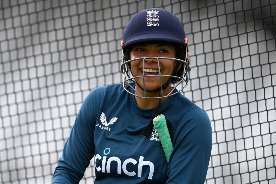 Sophia Dunkley will be adding batting depth to England