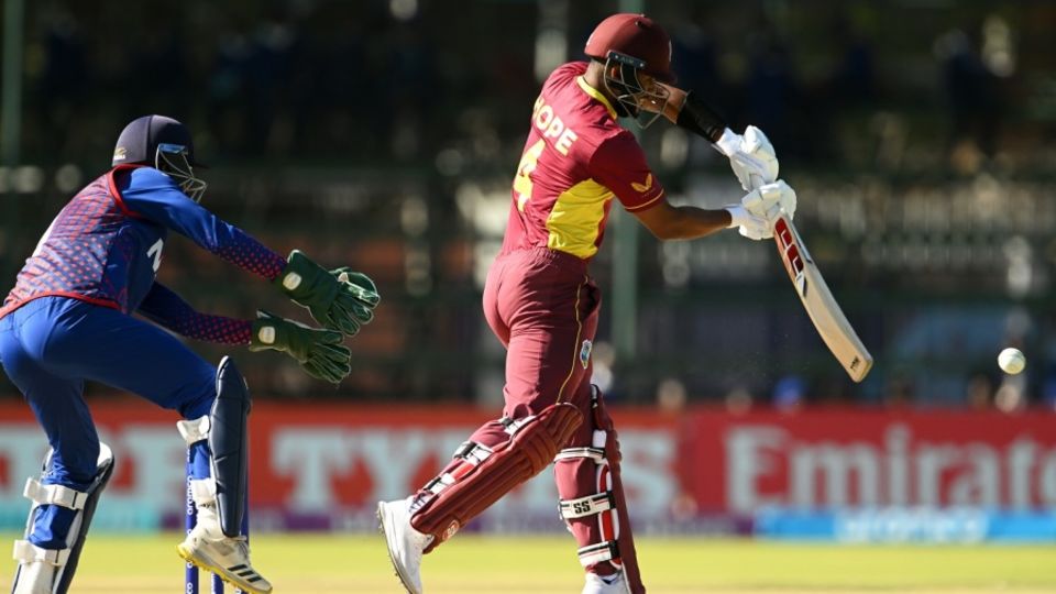 West Indies and Nepal played against each other in the ODI World Cup qualifier two years ago