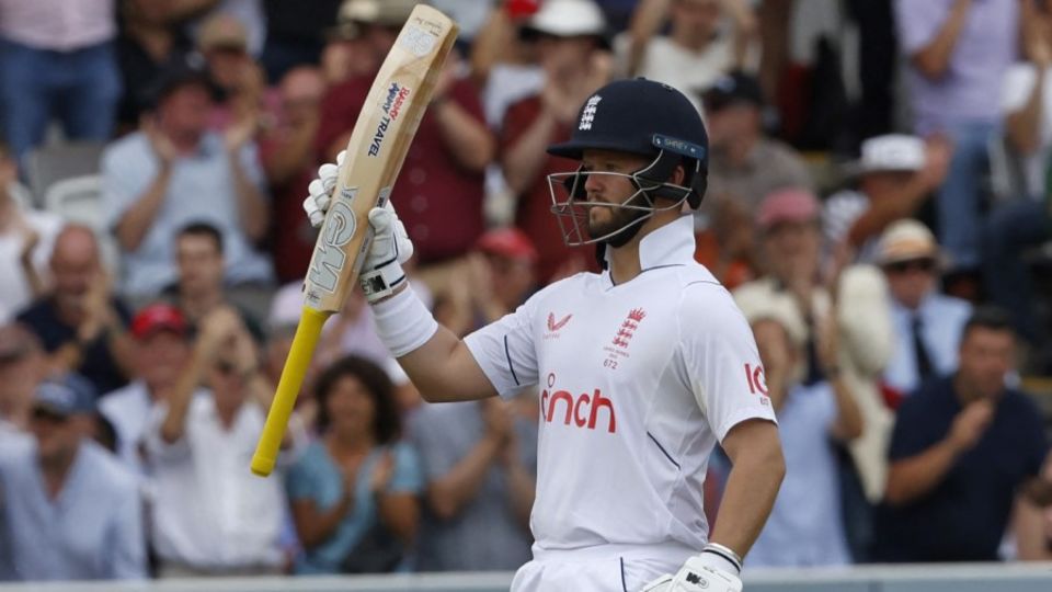 Ben Duckett acknowledges his half-century