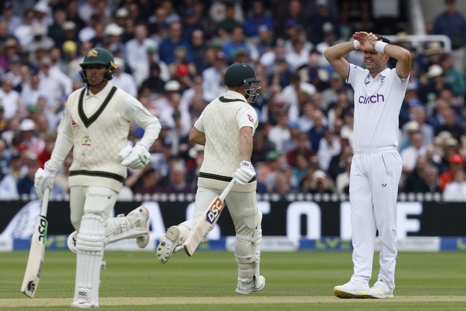 James Anderson has endured a tough series so far