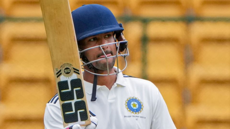 Mayank Agarwal scored an impressive 76