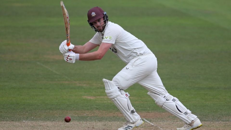 Dom Sibley built Surrey's lead in the second innings