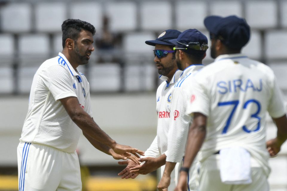 R Ashwin joined a small list of bowlers who've dismiss a father-son duo in Tests