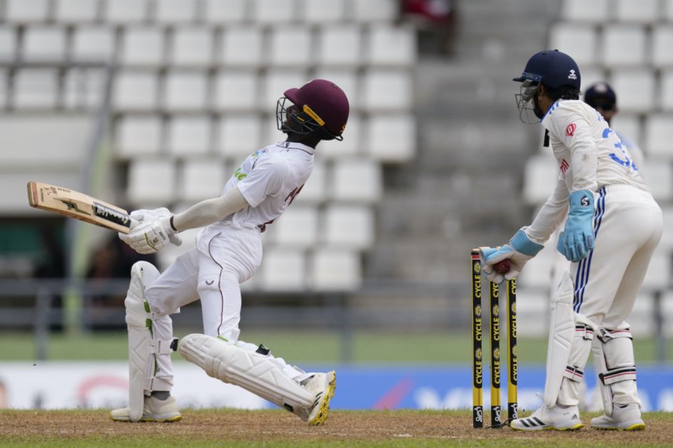 In Dominica, Athanaze was impressive on a pitch that offered turn and bounce to spinners