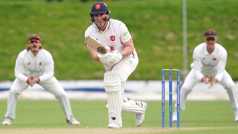 Dan Lawrence made 135 off 125 balls in Essex's second innings