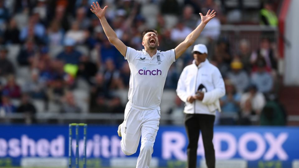 Mark Wood bounced out Steven Smith