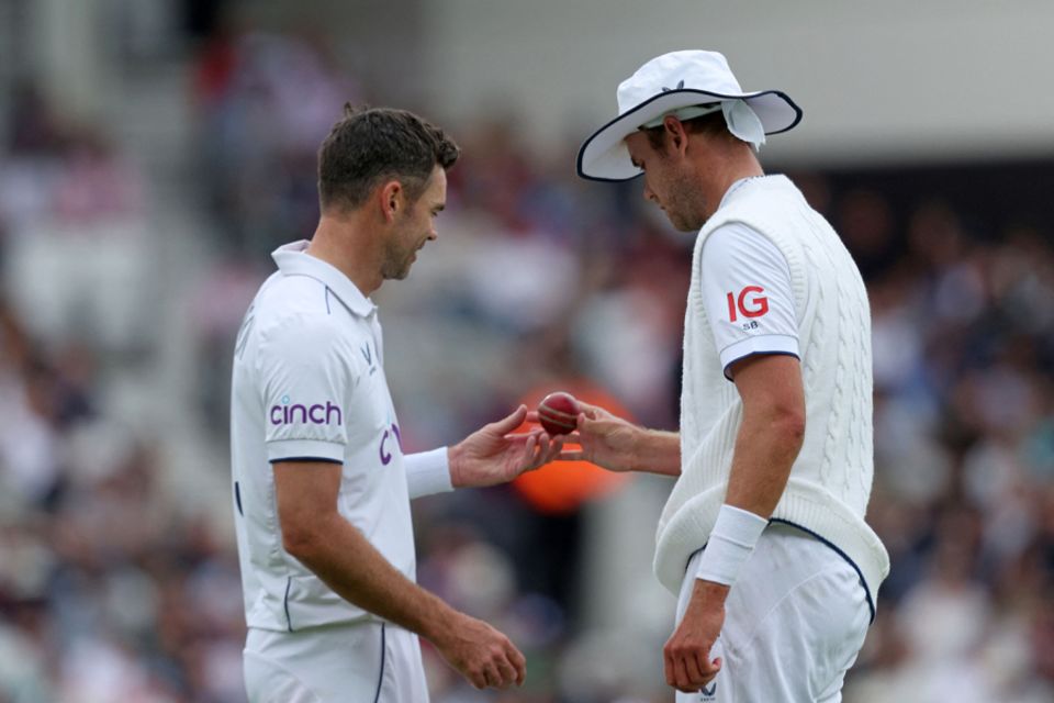 Between them, Anderson and Broad have sent down 58,329 deliveries playing together, and taken 1039 wickets
