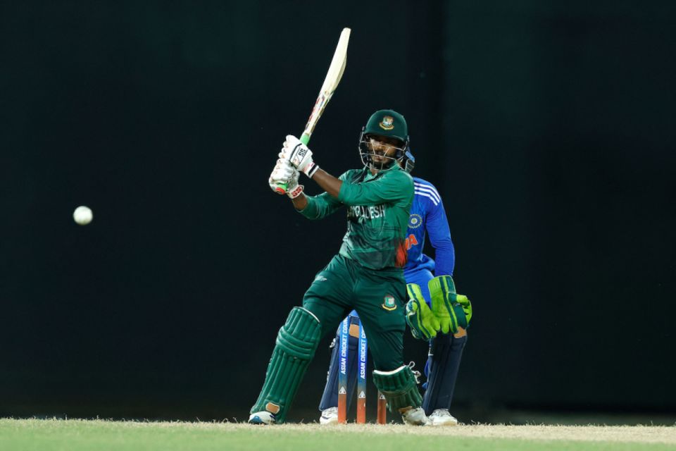 Tanzid Hasan was Bangladesh's leading run-getter in the Emerging Asia Cup