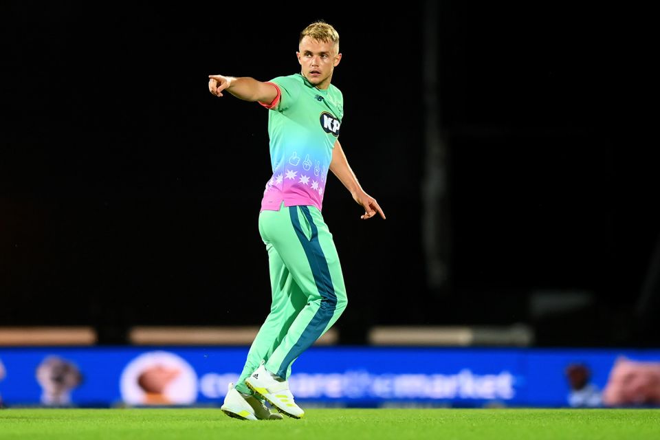 Sam Curran held his nerve after bowling a no-ball on the 100th delivery