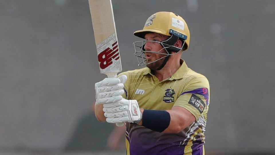 Aaron Finch now has two unbeaten fifties, and two defeats, in his last two games
