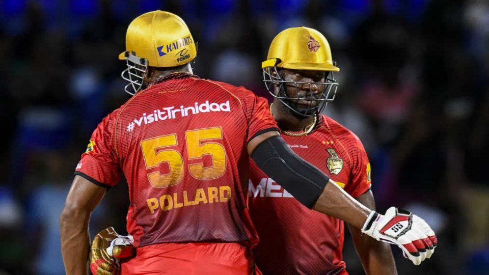 Kieron Pollard came down hard on the CPL's red-card rule after his team copped one