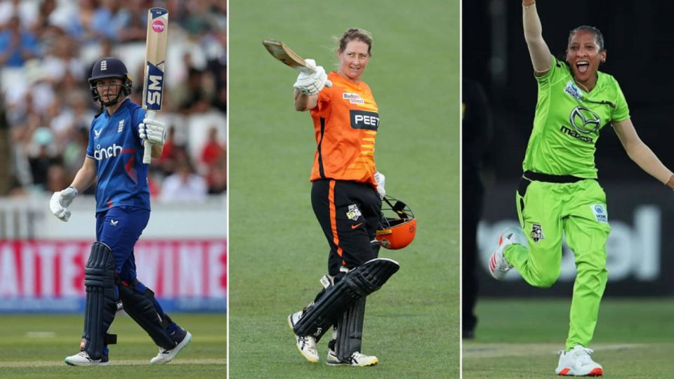 Heather Knight, Sophie Devine and Shabnim Ismail will be highly sought after