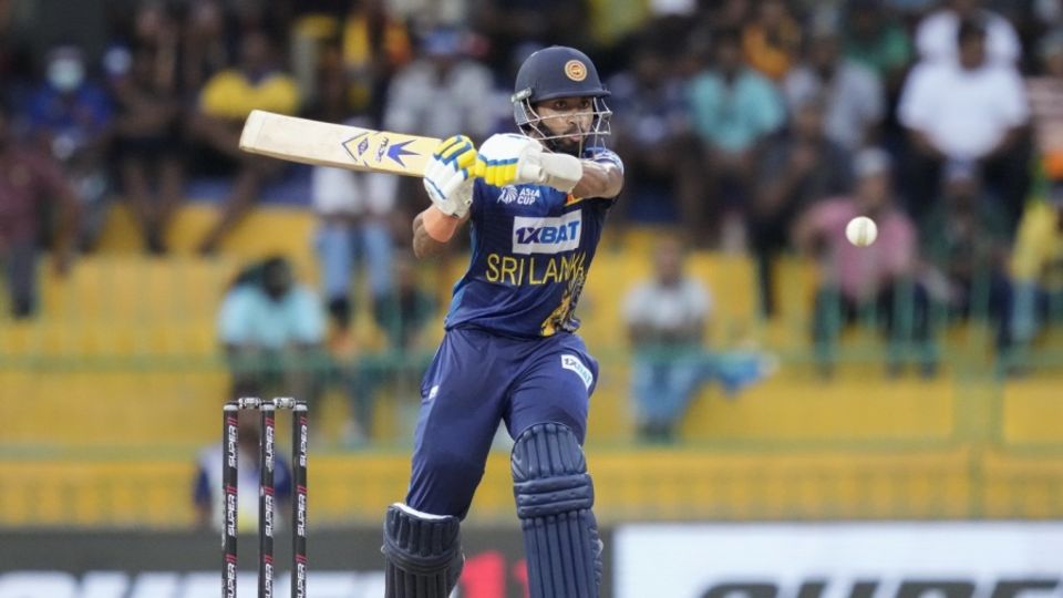 Sadeera Samarawickrama was the star of Sri Lanka's batting innings