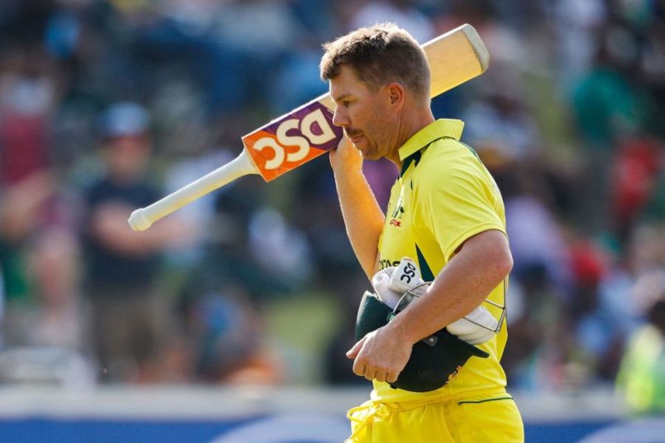 David Warner scored a record 46th international hundred as an opener