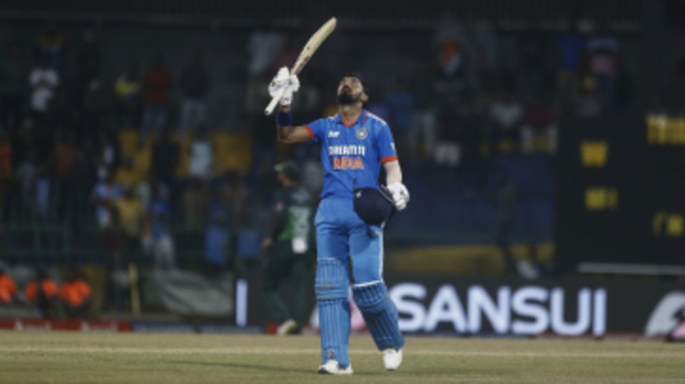 KL Rahul finished with 111* off 106 balls