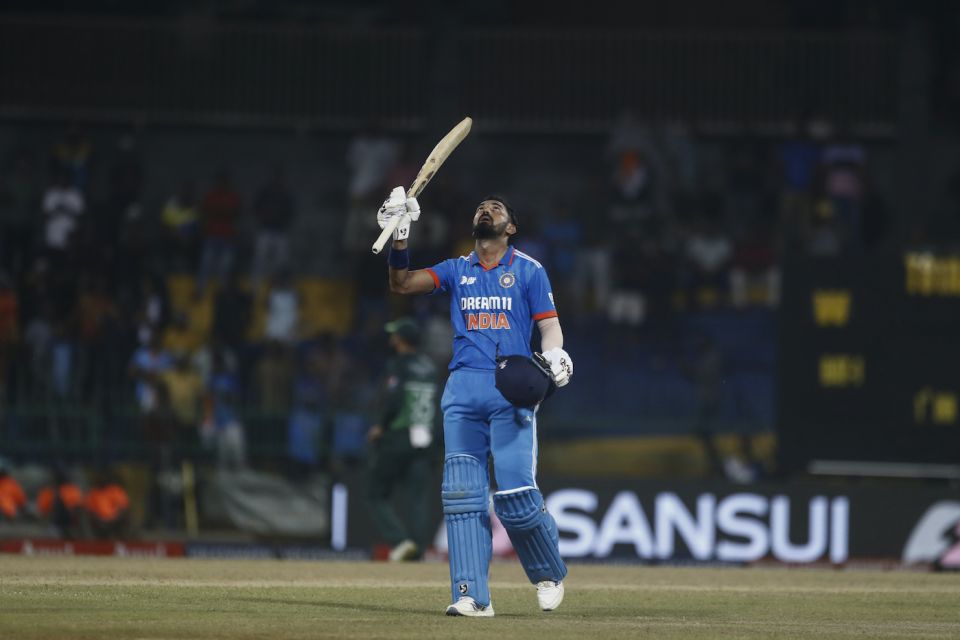 KL Rahul finished with 111* off 106 balls