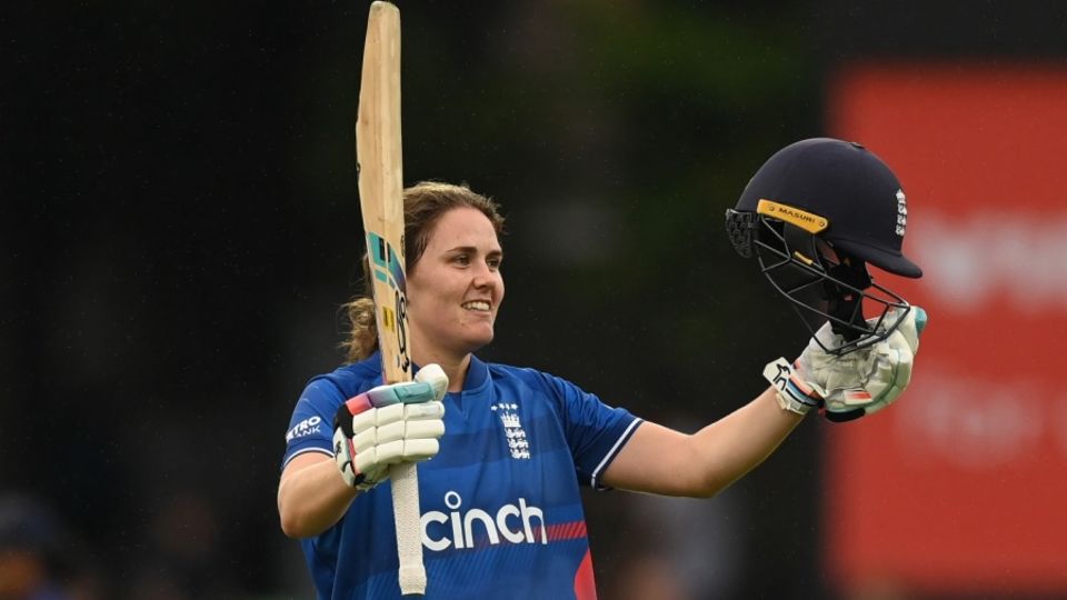 Nat Sciver-Brunt scored the fastest hundred by an Englishwoman