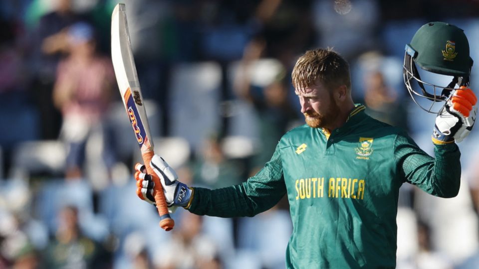 Heinrich Klaasen made the highest ODI score for a batter coming in or after the 25th over