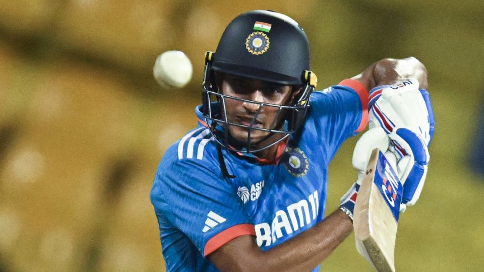 Shubman Gill brought up 1000 runs for the calendar year