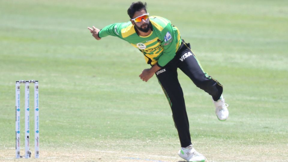 Imad Wasim regularly bowls in the powerplay for Jamaica Tallawahs in the CPL