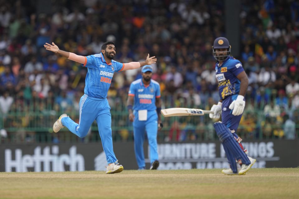 It took Jasprit Bumrah just three wickedly moving deliveries to get rid of Kusal Perera