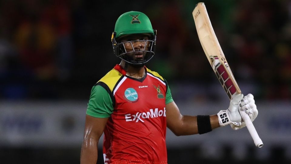 Shai Hope slammed 106 off just 44 balls