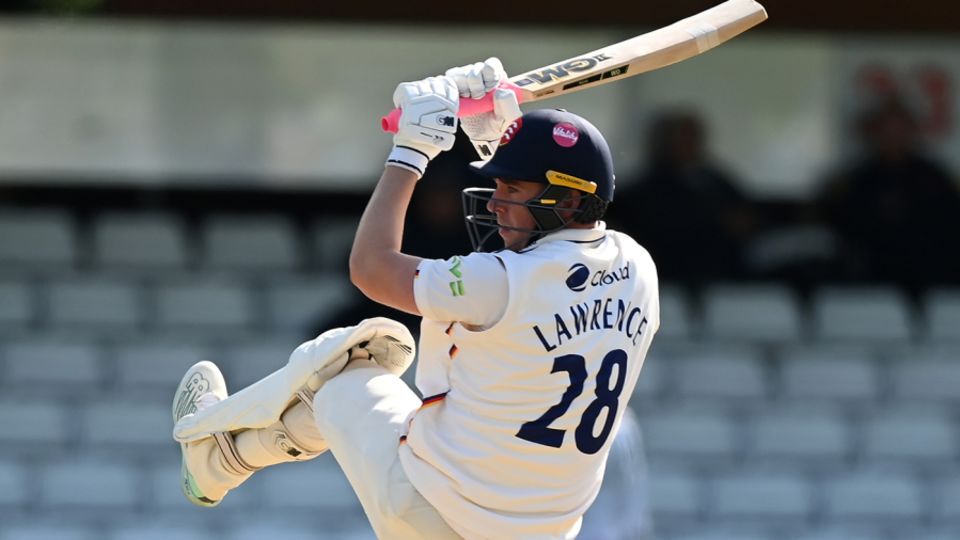 Dan Lawrence made a swashbuckling half-century