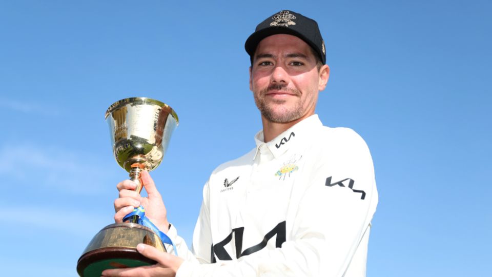 Rory Burns has won three titles in a row with Surrey, and is gunning for the four-peat